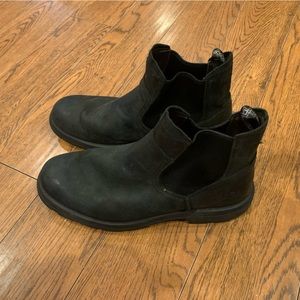 UGG Men's Biltmore Chelsea Boot Black Leather Size 10